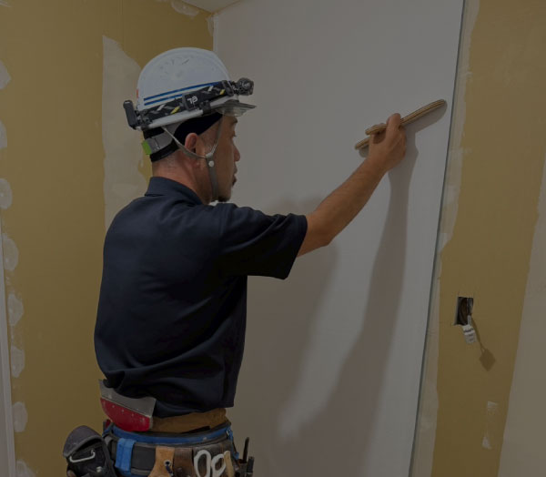 クロス工事作業写真